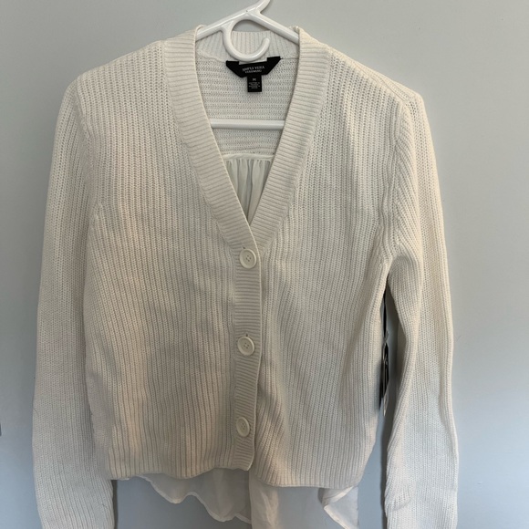 Simply Vera Vera Wang Mixed Media Sweater - Picture 1 of 2